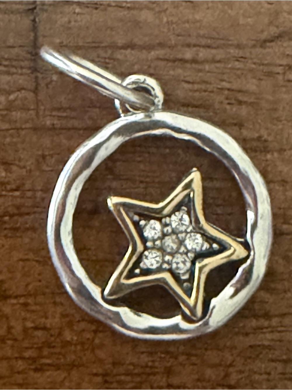 Grace & Heart MY STARS Jewelry Charm Pendant .925 SS Brass Crystal 3/4” P2205